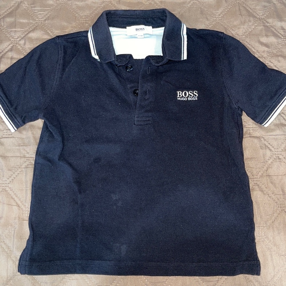 Hugo boss collar shirt sleeve